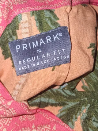 Camiseta Hawaiana Palmeras