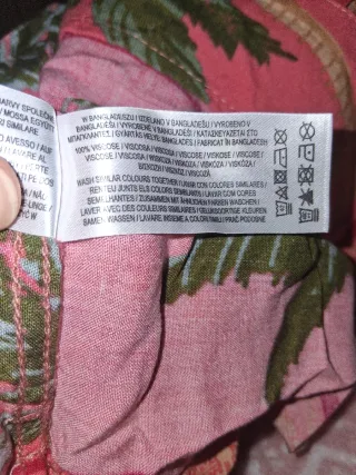 Camiseta Hawaiana Palmeras