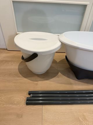 Bañera Bebe Luma con accesorios