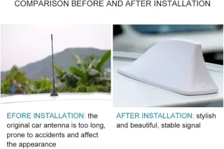 Antena Tiburón Señal Radio