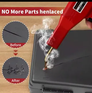 Soldador de Plástico Rojo