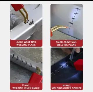 Soldador de Plástico Rojo