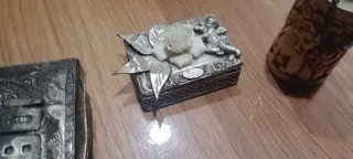 Lotto 5 scatole decorative