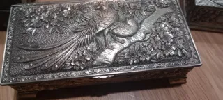 Lotto 5 scatole decorative