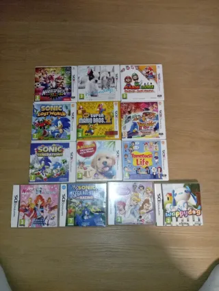 Lote Videojuegos 3DS y DS cada uno tiene su precio