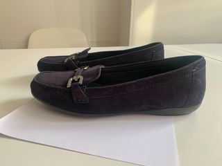 Mocasines Geox Annytah ante azul