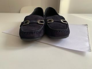 Mocasines Geox Annytah ante azul