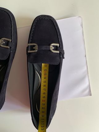 Mocasines Geox Annytah ante azul