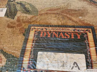 2 Alfombras Grandes Polipropileno Beige/Rosa