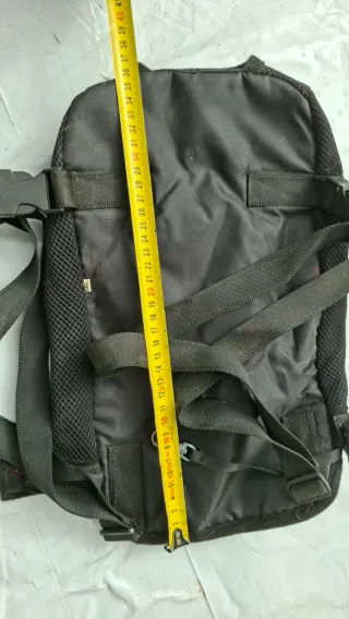 Mochila para perro negra