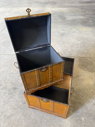 Conjunto baúles antiguos