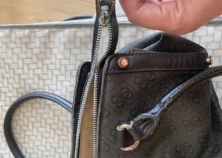 Bolso Guess Negro/Gris