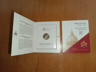 Vaticano 2025 Sede Vacante Moneda 2 Euro