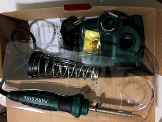 Soldador Parkside PLBS 30 B2 con Accesorios