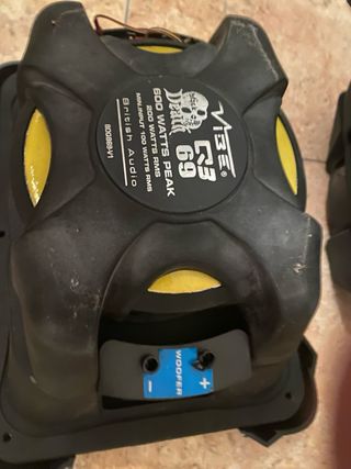 Altavoces Vibe 600W Negro