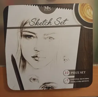 Kit Dibujo Artístico MozArt 22 Piezas