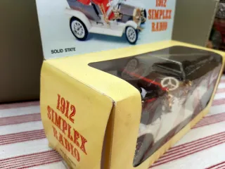 Coche Radio Antiguo 1912 Simplex