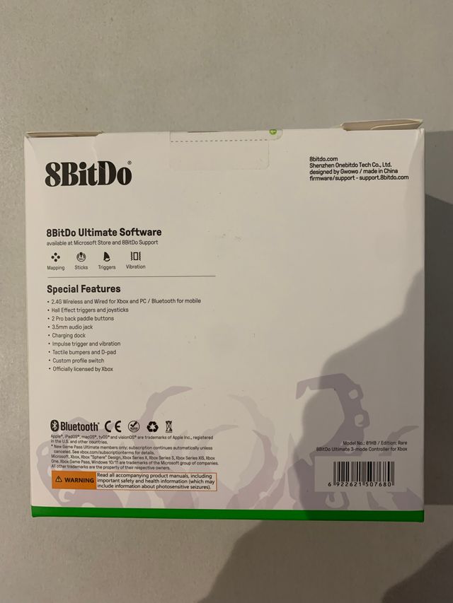 8BitDo Ultimate 3 modi RARE 40th, Gamepad