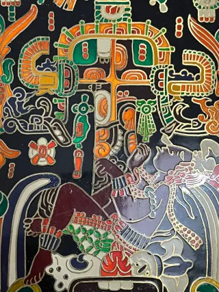 Lamina Arte Precolombiano Colorato