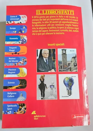 Libro "Il libro dei fatti 2017"