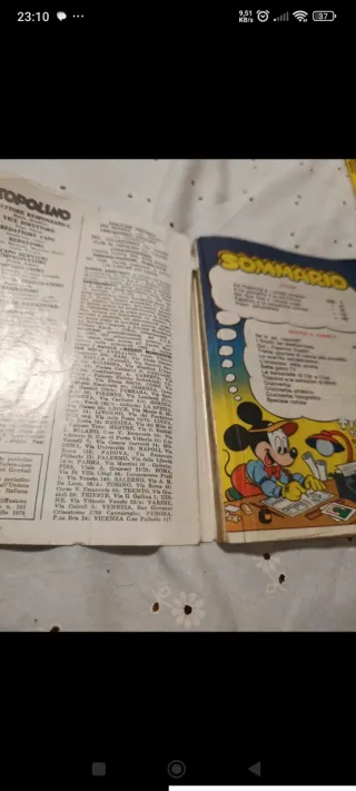 Fumetto Topolino vintage del 1979 numero 1242