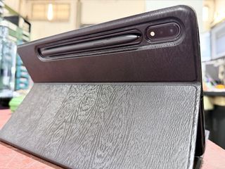 Samsung Tab S8 con funda y teclado