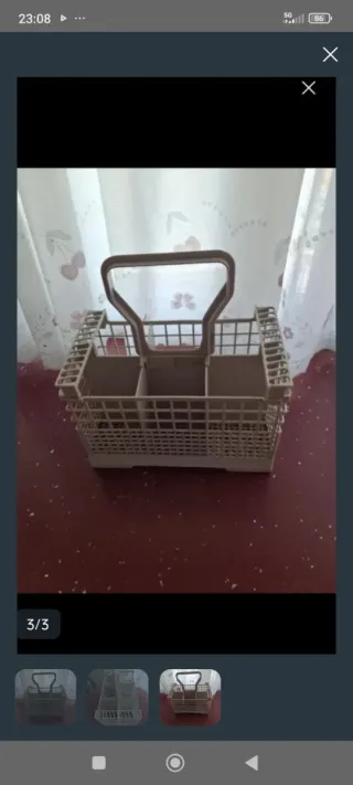 Cesta para cubiertos de lavavajillas