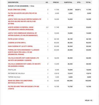 Suzuki LTZ 400 Quad Motocross