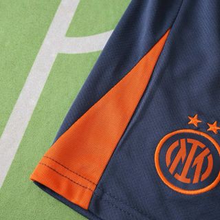 Completo Inter bambino grigio arancione