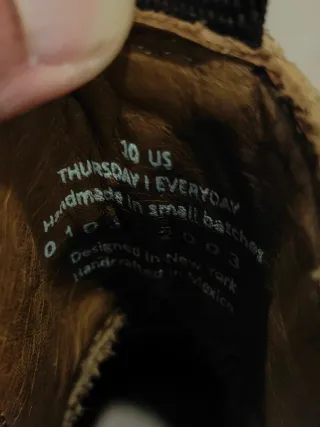 THURSDAY BOOT COMPANY Stivaletti Chelsea Pelle