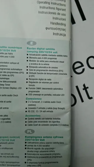 Antena Parabólica Portátil Completa
