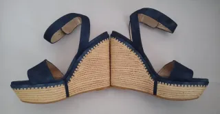 Talla 39 Sandalias Tacón de Cuña Stuart Weitzman