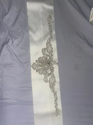 Traje Novio Gitano Blanco y plata