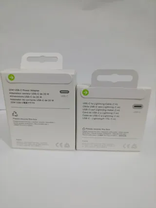 Cargador iPhone Original con Cable