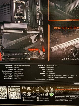 Placa Z790 AORUS ELITE AX