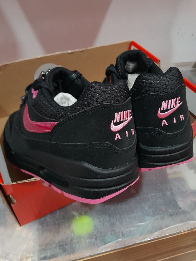 Nike Air Max 1 PRM Negro Rosa Talla 37.5 y 44.5