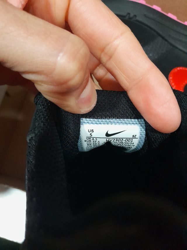 Nike Air Max 1 PRM Negro Rosa Talla 37.5 y 44.5