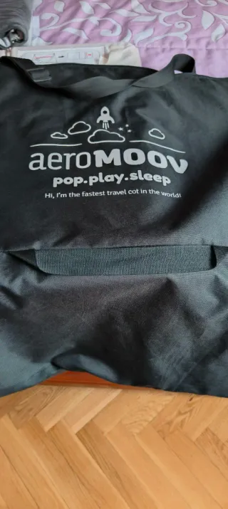 Cuna de viaje Aeromoov Pop.Ply.Sleep
