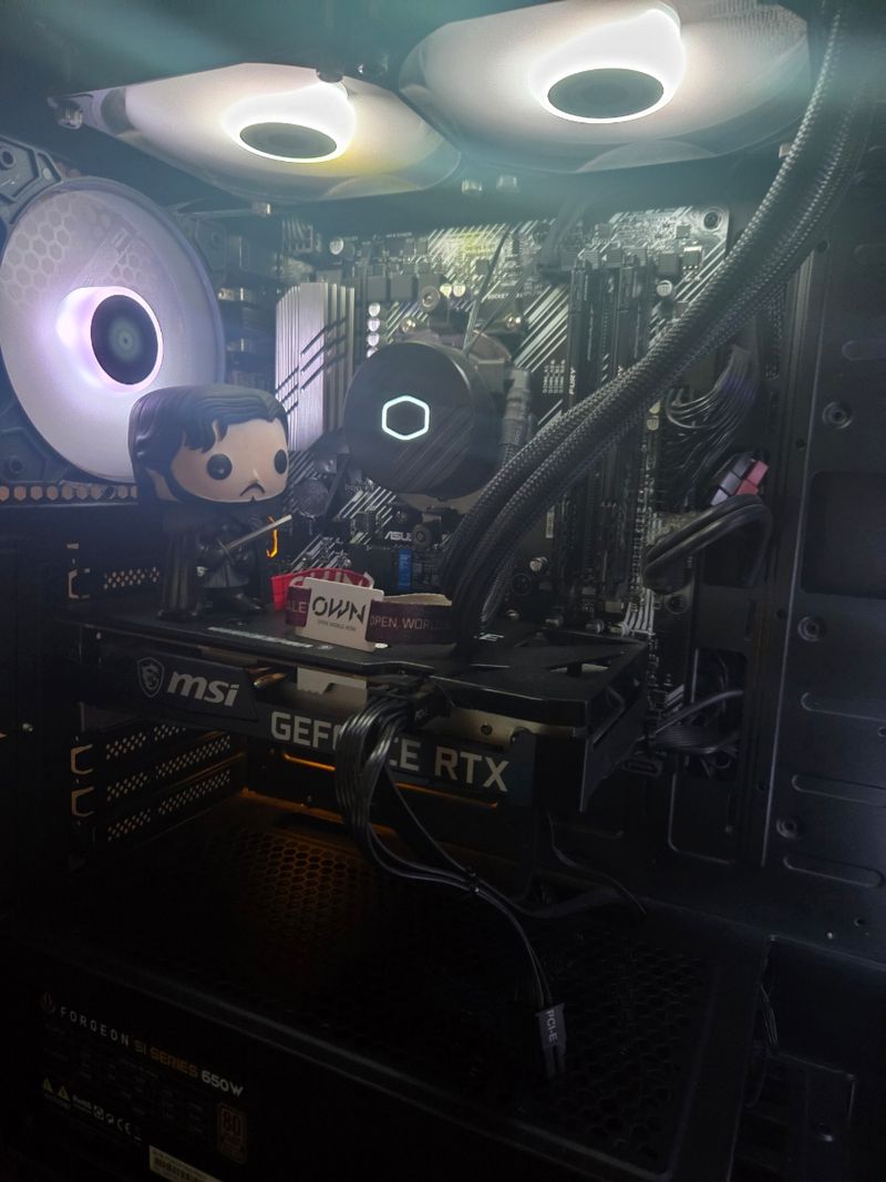 PC Gaming Ryzen 5 5600X RTX 3060 16GB RAM afbeelding 2