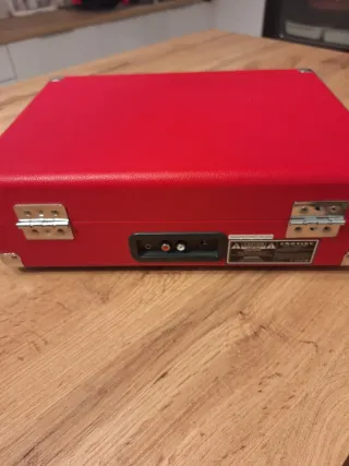 Tocadiscos Crosley portatil Rojo