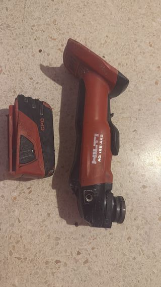Radial HILTI AG 125-A22 con Batería 5.2Ah