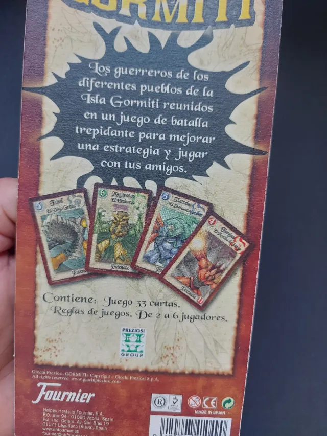 Blister SIN ABRIR Juego Gormiti serie 3 Colección.