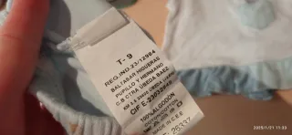 Conjunto verano niña 6-9 meses