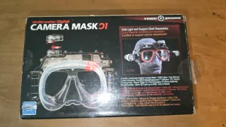 Máscara de fotos subacuatica