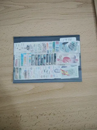 Lote Sellos España 1978 y 1979 Nuevos MNH