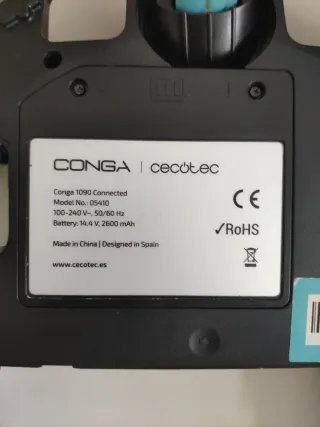 Carcasa inferior Conga 1090 Connected.