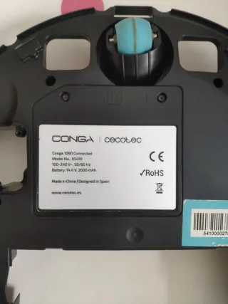 Carcasa inferior Conga 1090 Connected.