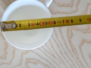 Tazas de café de porcelana con flores. ARCOPAL.