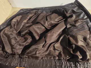 Giacca Pelle Pilota Marina Militare Italiana L XL