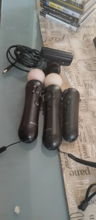 PS4 con juegos y accesorios Gafas vr y volante